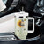 Over Fear Sunflower Tumbler With Handle Personalized TS04 Print Your Wear