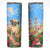 Retro Pug Skinny Tumbler Personalized TS04 Multicolor Print Your Wear