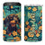 Retro Dachshund 4 in 1 Can Cooler Tumbler Personalized TS04 One Size: 16 oz Multicolor Print Your Wear