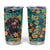 Retro Dachshund Tumbler Cup Personalized TS04 Multicolor Print Your Wear