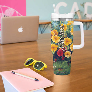 Retro Corgi Tumbler With Handle Personalized TS04 Print Your Wear