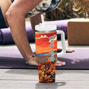 Retro Beagle Tumbler With Handle Personalized TS04 Print Your Wear