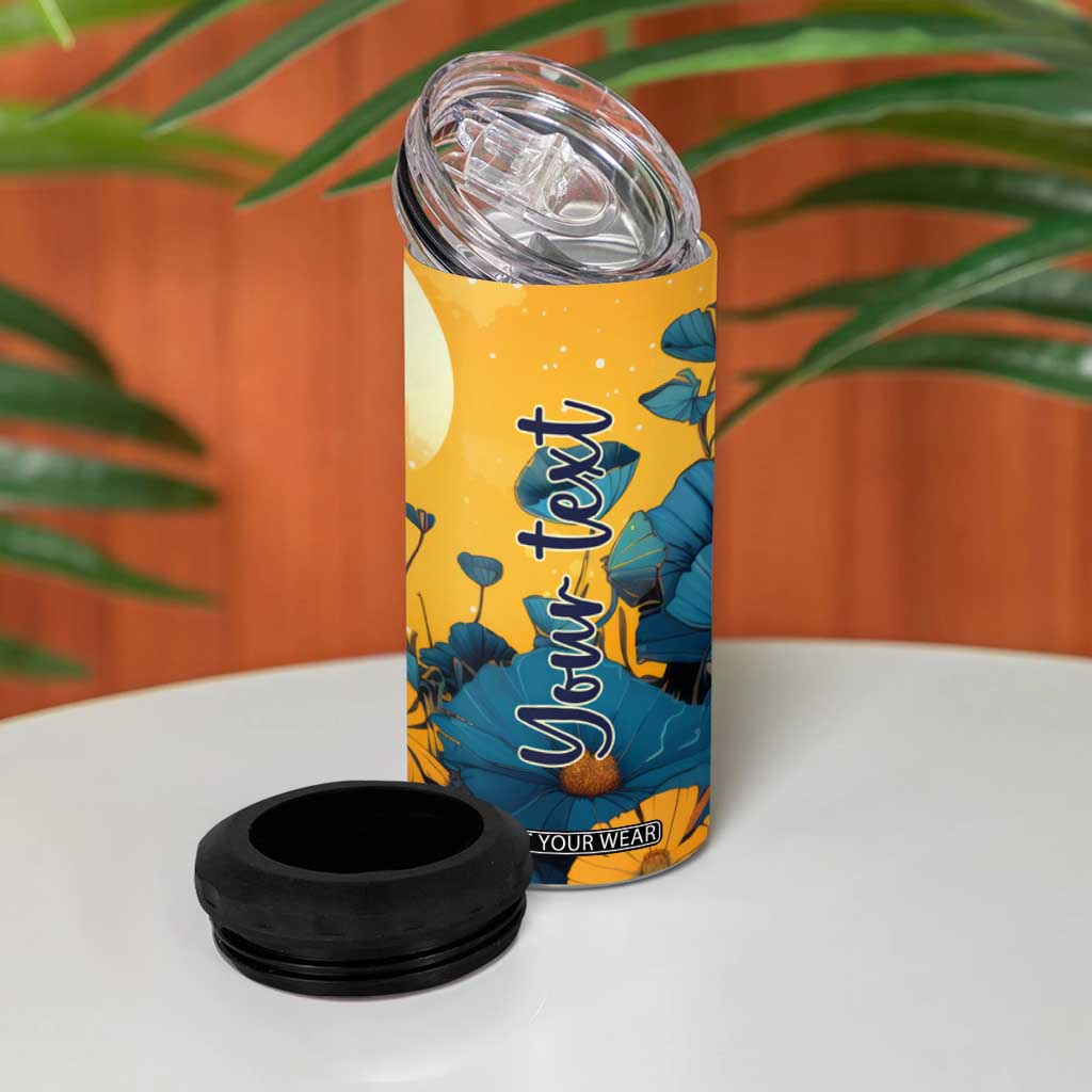 Retro Elephant 4 in 1 Can Cooler Tumbler Personalized TS04 Print Your Wear
