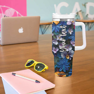Elephant Paper Quiling Tumbler With Handle Personalized TS04 Print Your Wear