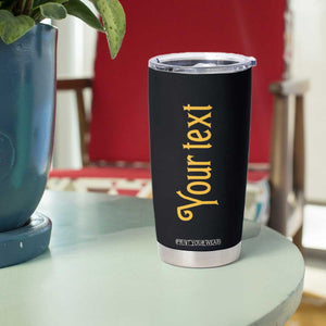 Autumn Halloween House Tumbler Cup Personalized TS04 Print Your Wear