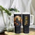 Autumn Halloween House Tumbler With Handle Personalized TS04 Print Your Wear