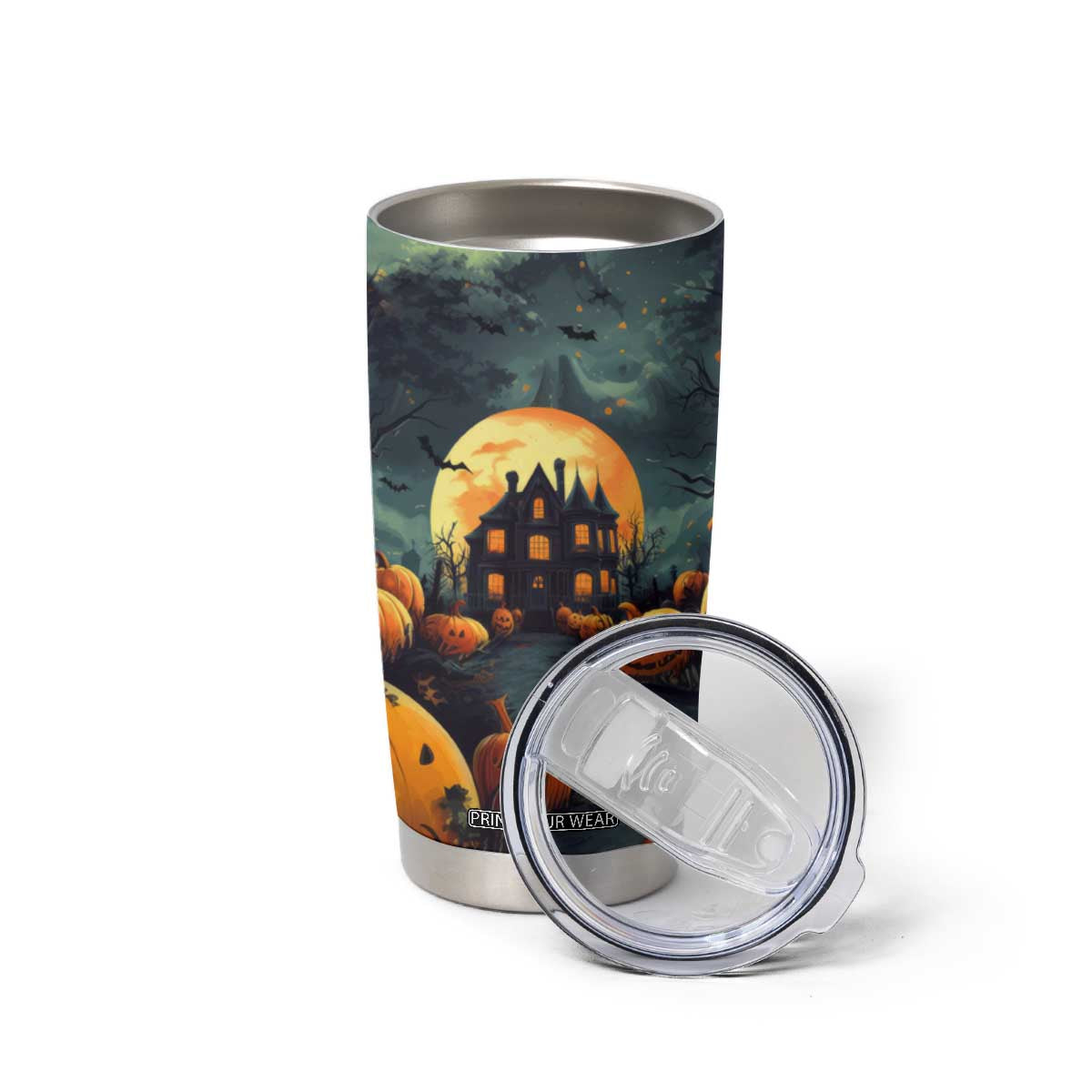 Halloween Pumpkin Tumbler Cup Personalized TS04 Print Your Wear