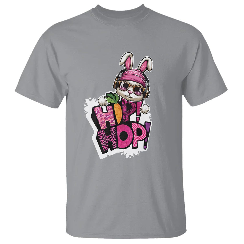 Easter Day Cool Hip Hop Bunny T Shirt TS09 Sport Gray Printyourwear
