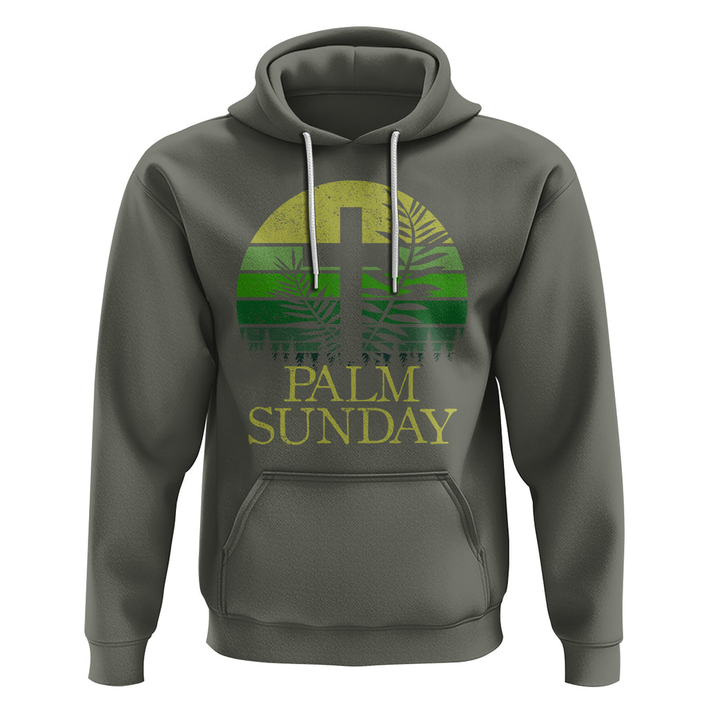 Palm Sunday Hoodie Christian Church Religion Holiday God Catholic TS09 Military Green Printyourwear