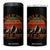 Christian 4 in 1 Can Cooler Tumbler Walk By Faith Not By Sight TS09 One Size: 16 oz Black Print Your Wear