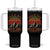 Christian Tumbler With Handle Walk By Faith Not By Sight TS09 One Size: 40 oz Black Print Your Wear