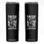 Christian Skinny Tumbler Faith Over Fear Jesus Lion TS09 Black Print Your Wear