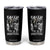 Christian Tumbler Cup Faith Over Fear Jesus Lion TS09 Black Print Your Wear