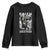 Christian Youth Sweatshirt Faith Over Fear Jesus Lion TS09 Black Print Your Wear