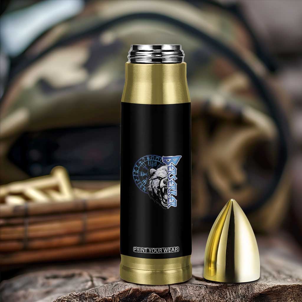 Viking Bullet Tumbler Berserk Bear Warrior Odin Norse Mythology TS09 Print Your Wear