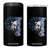 Viking 4 in 1 Can Cooler Tumbler Berserk Bear Warrior Odin Norse Mythology TS09 One Size: 16 oz Black Print Your Wear