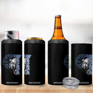Viking 4 in 1 Can Cooler Tumbler Berserk Bear Warrior Odin Norse Mythology TS09 Print Your Wear
