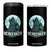 Viking 4 in 1 Can Cooler Tumbler Berserk Wolf Warrior Odin Norse Mythology TS09 One Size: 16 oz Black Print Your Wear