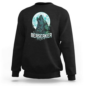 Viking Sweatshirt Berserk Wolf Warrior Odin Norse Mythology TS09 Black Printyourwear