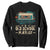 Old School Playlist Sweatshirt Retro Cassette Hip Hop Lover TS09 Black Print Your Wear