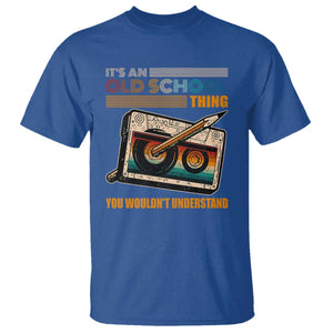 Hip Hop Old School T Shirt Its An Old School Thing You Wouldnt Understand Retro TS09 Royal Blue Print Your Wear