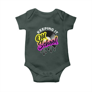 Hip Hop Keeping It Old School Baby Onesie TS09 Print Your Wear