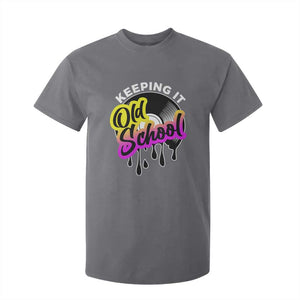 Hip Hop Keeping It Old School T Shirt For Kid TS09 Charcoal Print Your Wear