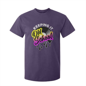 Hip Hop Keeping It Old School T Shirt For Kid TS09 Purple Print Your Wear