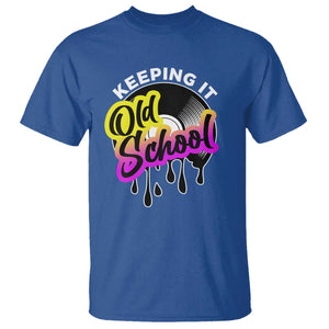 Hip Hop Keeping It Old School T Shirt TS09 Royal Blue Print Your Wear