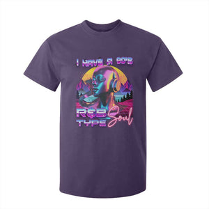 Hip Hop RnB T Shirt For Kid I Have A 90's R&B Type Soul Aesthetic TS09 Purple Print Your Wear