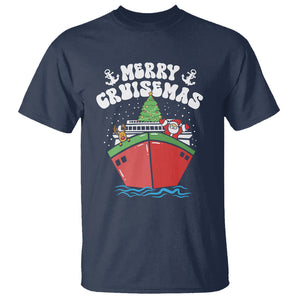 Merry Cruisemas Family Christmas Holiday Santa Reindeer Cruise Ship T Shirt TS09 Printyourwear