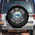 Earth Day Save The Ocean Humpback Whale Spare Tire Cover TS09 No hole Black Print Your Wear