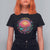 Feminist T Shirt For Women It's A Beautiful Day To Smash The Patriarchy Rainbow TS09 Black Printyourwear