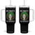 Feminist Tumbler With Handle Petrify The Patriarchy Women's Rights Feminism TS09 One Size: 40 oz Black Print Your Wear