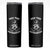 Feminist Witch Skinny Tumbler Hex The Patriarchy Celestial Moon Snake TS09 Black Print Your Wear