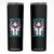 Feminist Witch Skinny Tumbler Hex The Patriarchy Celestial Moon TS09 Black Print Your Wear