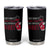 Feminist Witch Tumbler Cup They Didn't Burn Witches They Burned Women Roses TS09 Black Print Your Wear
