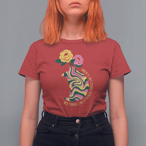 Not Fragile Like A Flower Fragile Like A Bomb Women's Rights RBG Ruth Bader Ginsburg T Shirt For Women TS09 Red Printyourwear