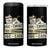 Feminist 4 in 1 Can Cooler Tumbler Pro Choice Pro Feminism Pro Cats Funny Cat Coffee TS09 One Size: 16 oz Black Print Your Wear