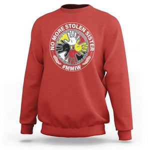 MMIW Sweatshirt No More Stolen Sisters Stop Missing Murdered Indigenous Women Girl TS09 Red Printyourwear