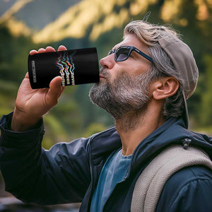 Mental Health 4 in 1 Can Cooler Tumbler Existential Dread Never Been Better Vaporwave Typography Aesthetic TS09 Print Your Wear