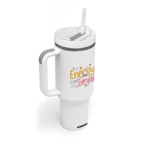 Mental Health Tumbler With Handle My Energy Is Not For Everyone TS09 Print Your Wear