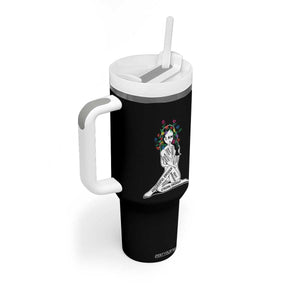 Mental Health Tumbler With Handle I Am Strong Good Beautiful Bright Talented Successful Enough TS09 Print Your Wear