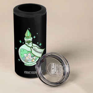 Mental Health Cat Lover 4 in 1 Can Cooler Tumbler Antidepressants Cat Cute Pill TS09 Print Your Wear