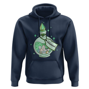Mental Health Cat Lover Hoodie Antidepressants Cat Cute Pill TS09 Navy Printyourwear