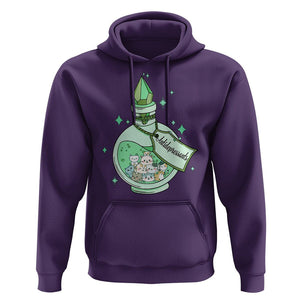 Mental Health Cat Lover Hoodie Antidepressants Cat Cute Pill TS09 Purple Printyourwear