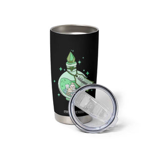 Mental Health Cat Lover Tumbler Cup Antidepressants Cat Cute Pill TS09 Print Your Wear