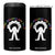 Your Feelings Are Valid Emotion Faces Mental Health 4 in 1 Can Cooler Tumbler TS09 One Size: 16 oz Black Print Your Wear