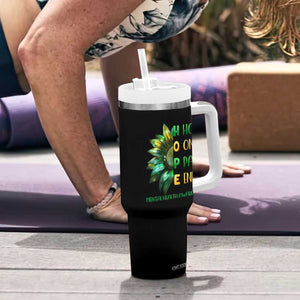 Mental Health Tumbler With Handle HOPE Hold On Pain Ends Suicide Prevention TS09 Print Your Wear