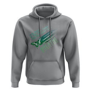 Suicide Prevention Awareness Hoodie It's Okay If The Only Thing You Do Today Is Breathe Aesthetic Butterfly Mental Health TS09 Sport Gray Printyourwear